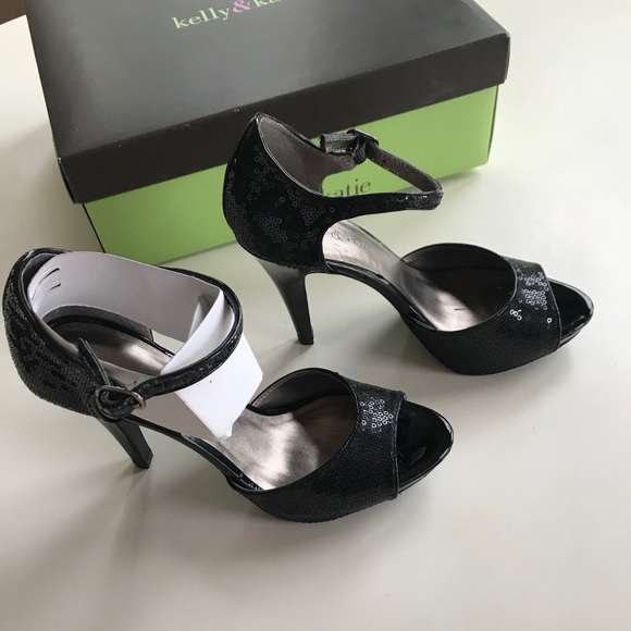 🌿KELLY & KATIE Black heels. Worn once! - Picture 2 of 7